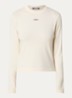 Longsleeve met logo - Beige