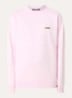 Sweater met logo - Roze