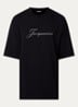 T-shirt met logoprint - Zwart