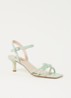 Sandalette met knoop detail - Mint