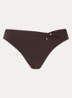 Jetset bikinislip - Donkerbruin