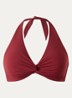 Jetset bikinitop met uitneembare vulling - Bordeauxrood