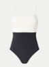 Versa Rib badpak met uitneembare vulling - Zwart