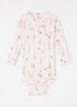 Bamboo romper met print - Roze