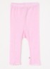 Legging met ribstructuur - Roze