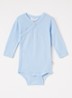 Summer romper met overslag - Lichtblauw