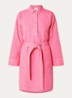 Bella mini tuniekjurk met strikceintuur - Roze