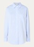Casa blouse met borstzak - Lichtblauw