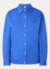 Cleo overshirt met steekzakken - Blauw