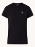 Zoe T-shirt met logoborduring - Zwart