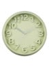 Elevated Classic Numbers wandklok  - Groen