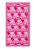 K Apple strandlaken - 500 gr/m² - 90 x 160 cm - Roze