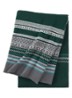 K Jakado plaid 130 x 170 cm - Donkergroen