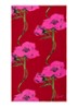 K Pop strandlaken - 100 x 170 cm - Kersenrood