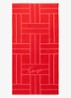 K Tatami strandlaken 90 x 170 cm - Rood
