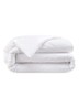 KZ Iconic dekbedovertrek  300TC - exclusief kussenslopen - Wit