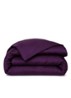 KZ Iconic dekbedovertrek  300TC - exclusief kussenslopen - Aubergine