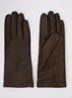 Ava handschoenen van leer met touchscreen functie - Camel
