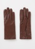Chelsea Touch handschoenen van leer - Donkerbruin