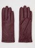 Chelsea Touch handschoenen van leer - Bordeauxrood