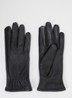 Sadie handschoenen van leer - Zwart