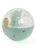 Glitter water speelbal 8 cm - Groen