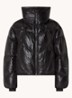 Nebula puffer jack met ritszakken - Zwart