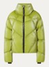 Nebula pufferjack met quilt patroon en steekzakken - Lime
