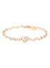 Christal Heart armband met kristal - Goud