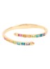 Eagle Bagette bangle met kristal - Multicolor