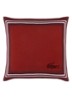 Frame sierkussenhoes 45 x 45 cm - Donkerrood