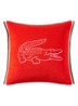 L Break sierkussenhoes 45 x 45 cm - Donkerrood