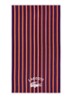 L Sunstripe strandlaken - 90 x 160 cm - Aubergine