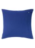Marine kussensloop van  katoen  - Royalblauw