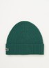 Muts van wol met logoborduring  - Groen