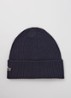 Muts van wol met logoborduring  - Blauw