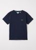 T-shirt met logo - Donkerblauw