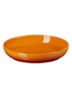 Diep bord 22 cm - Oranjerood