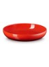 Diep bord 22 cm - Donkerrood