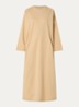 Ilya maxi jurk met borduring - Khaki