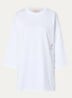 Nada oversized T-shirt met logoborduring - Wit