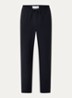 Como straight fit pantalon met steekzakken - Donkerblauw