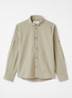 Konrad overhemd in linnenblend - Khaki