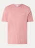 Wild Flower T-shirt met logoborduring en backprint - Zalmroze