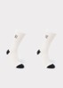 William sokken in  katoenblend in 2-pack - Creme