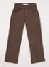 578 wide leg jeans met gekleurde wassing - Bruin