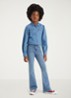 726 high rise flared jeans met stretch - Indigo