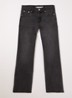 High waist wide leg jeans met stretch - Blauw