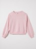 Meet and Greet sweater met logo - Roze