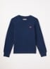 Sweater met logo - Donkerblauw